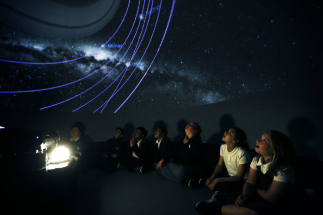 planetarium school visit scotland