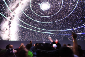 a planetarium show