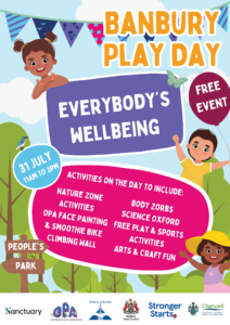 Banbury Play Day flyer - select to enlarge