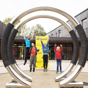 IF festival header image children jumping
